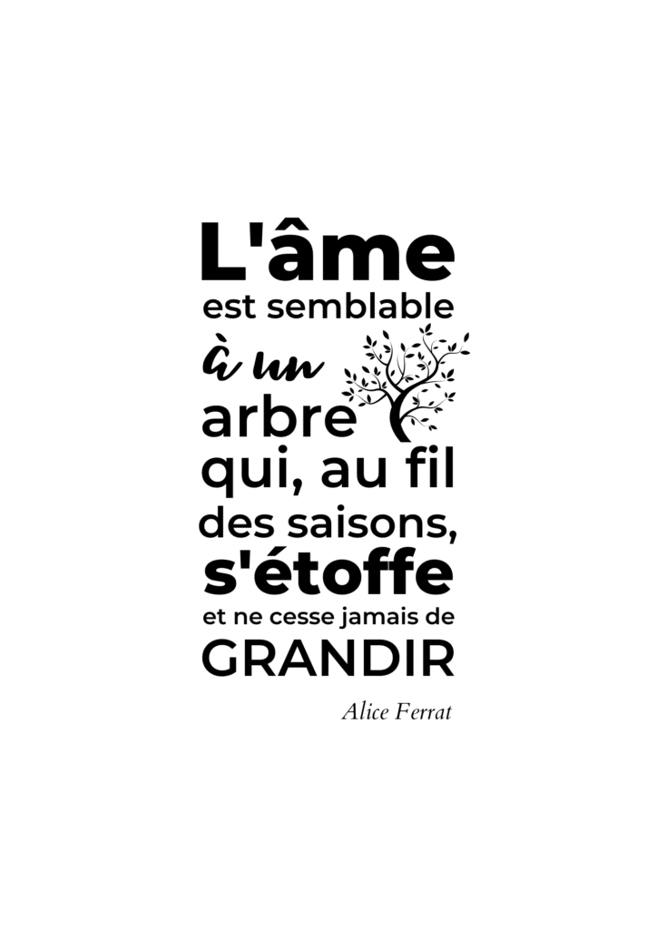 Citation d'Alice Ferrat