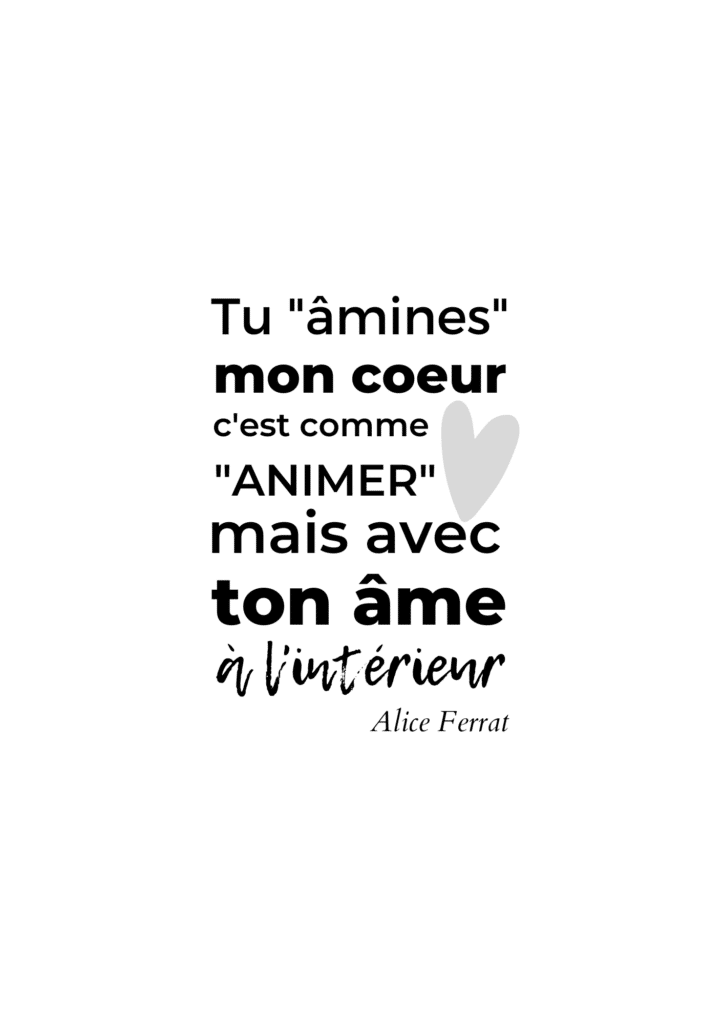 Citation d'Alice Ferrat