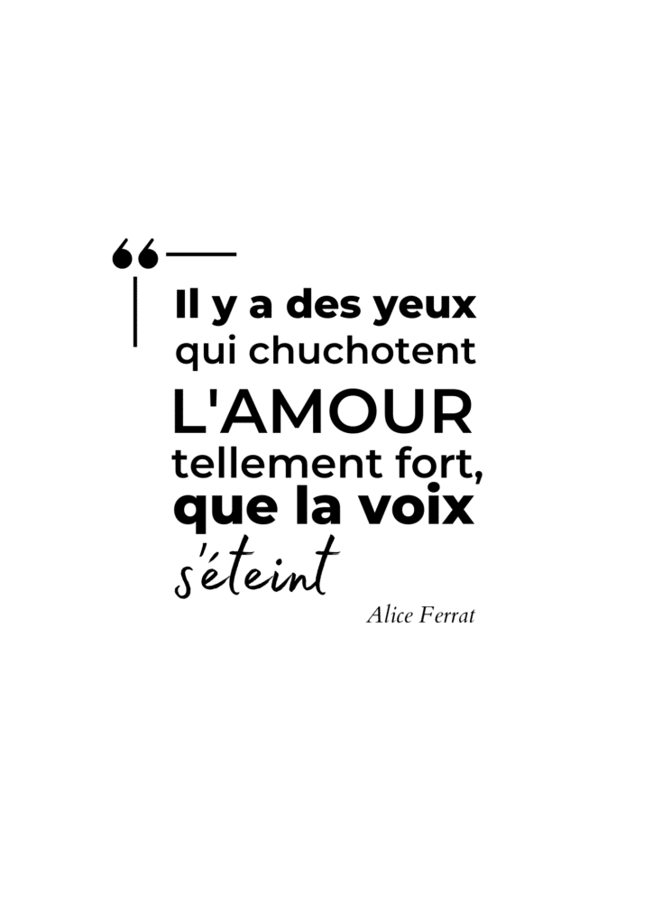 Citation d'Alice Ferrat